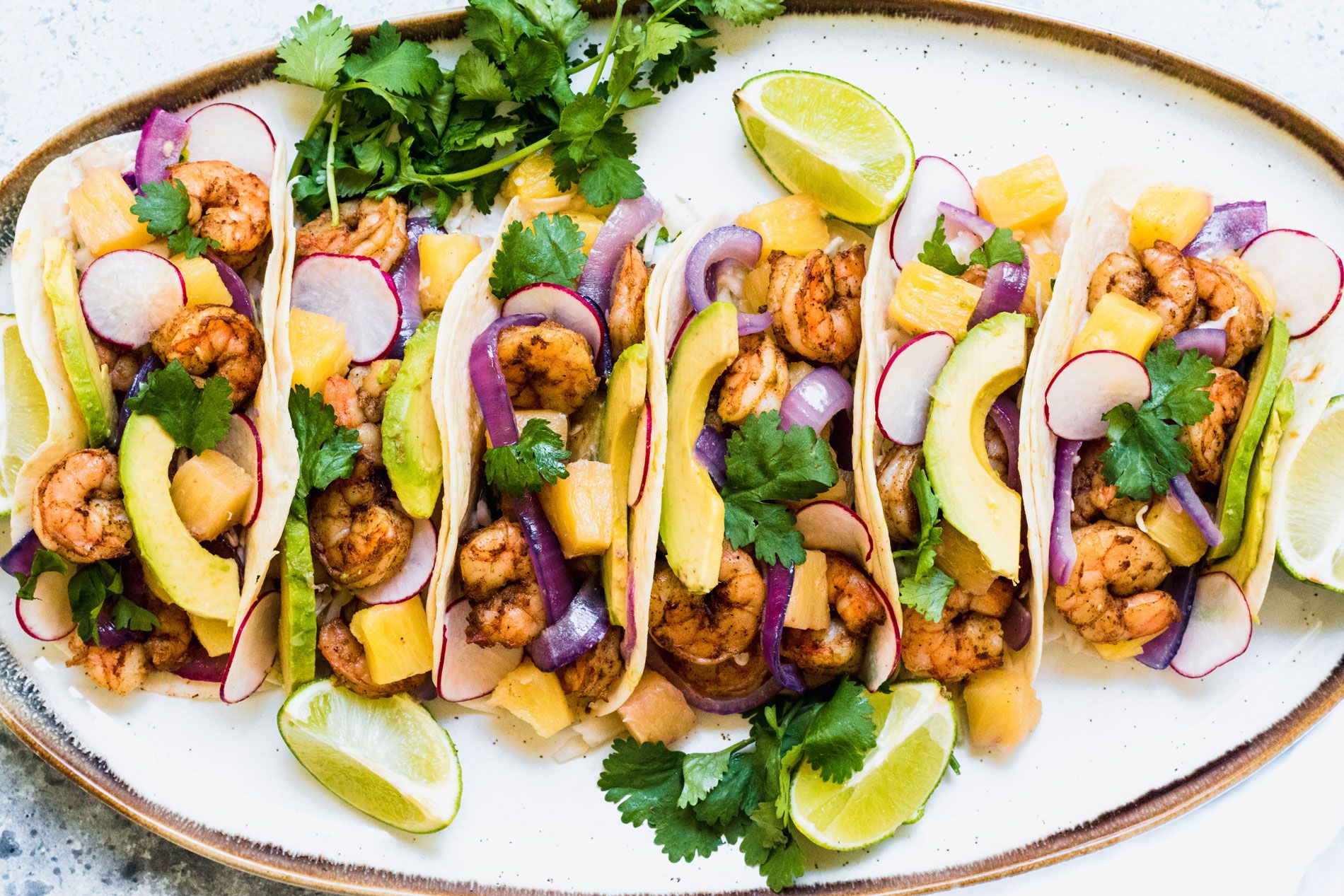 Sheet Pan Pineapple Shrimp Tacos-image