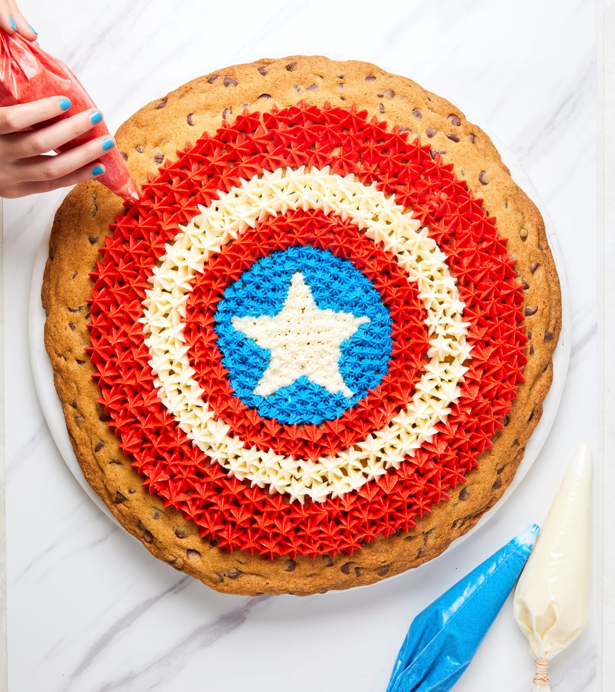 Gateau Captain America