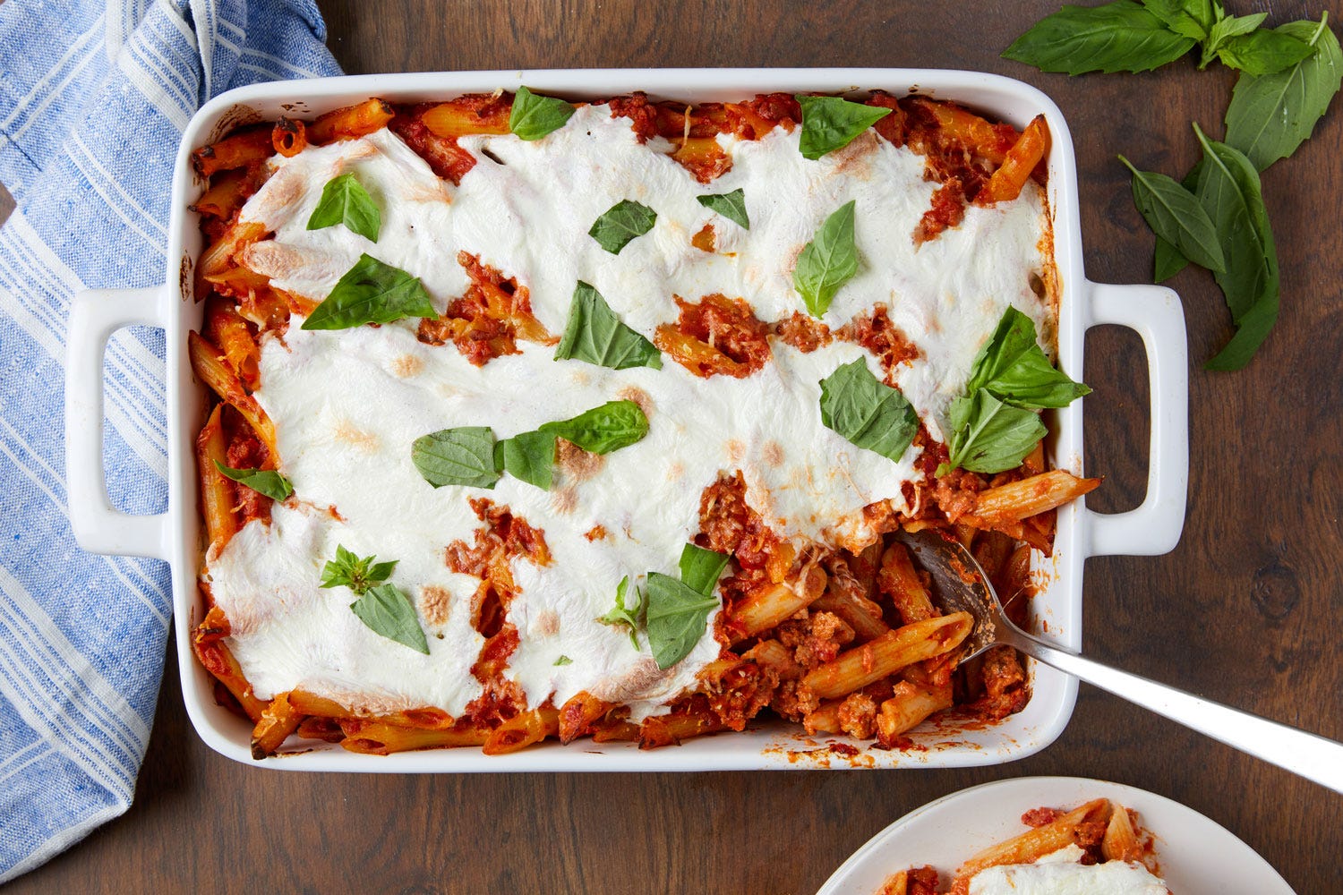 Baked Penne Alla Vodka with Turkey Couldn't Be More Comforting