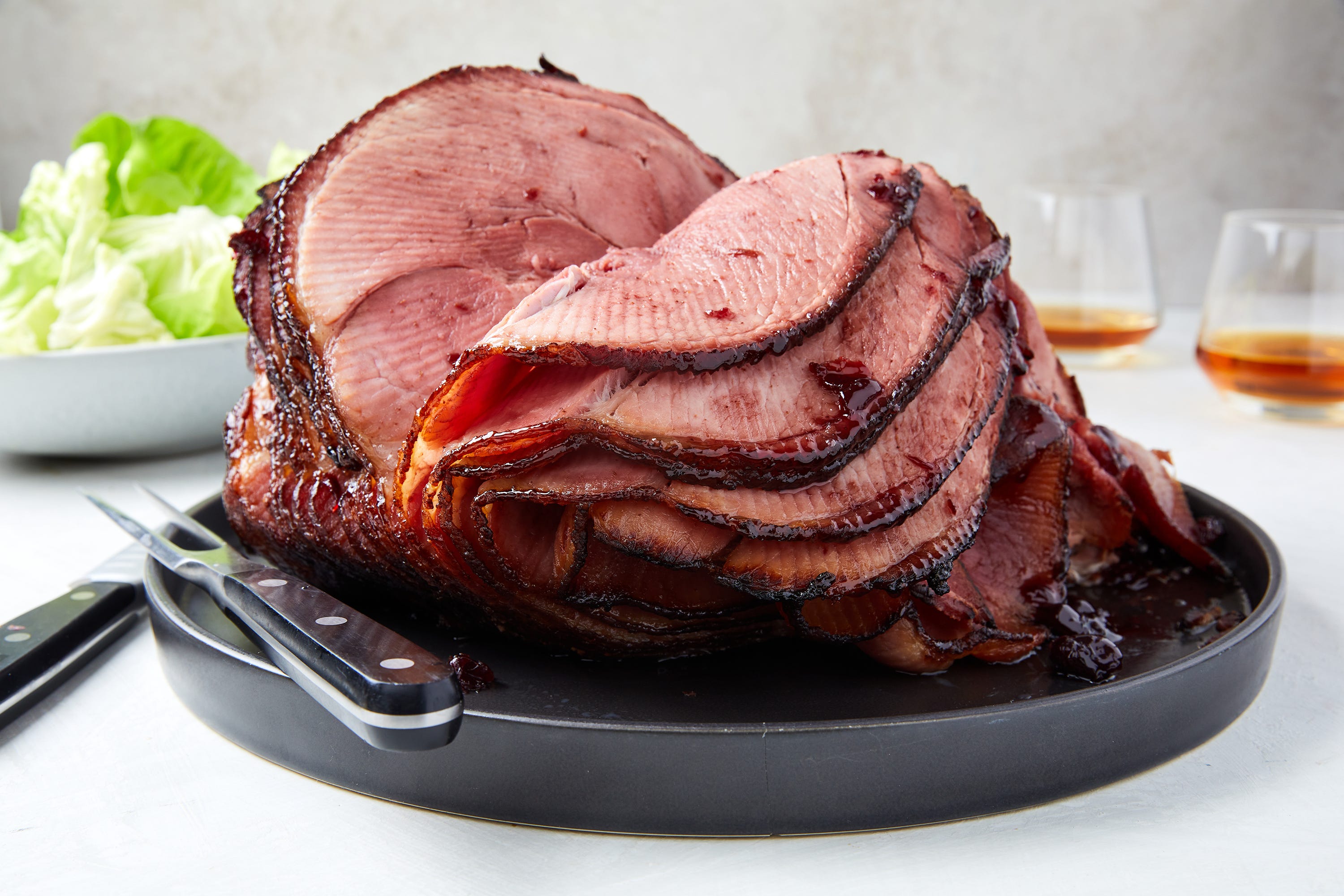 Our Cherry Bourbon Glazed Ham Is A Must For Your Easter Spread