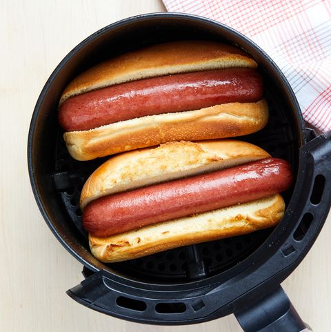 air fryer hot dogs