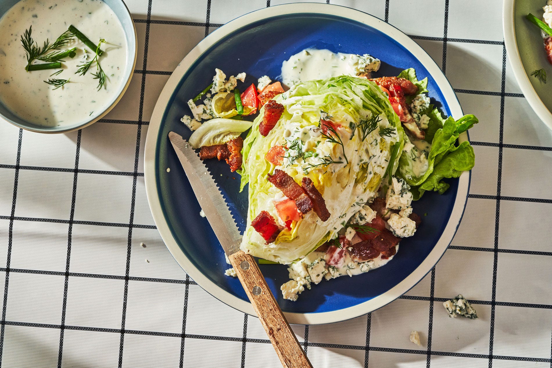 Even Salad Haters Can't Resist This Extra-Garlicky Wedge Salad 😍