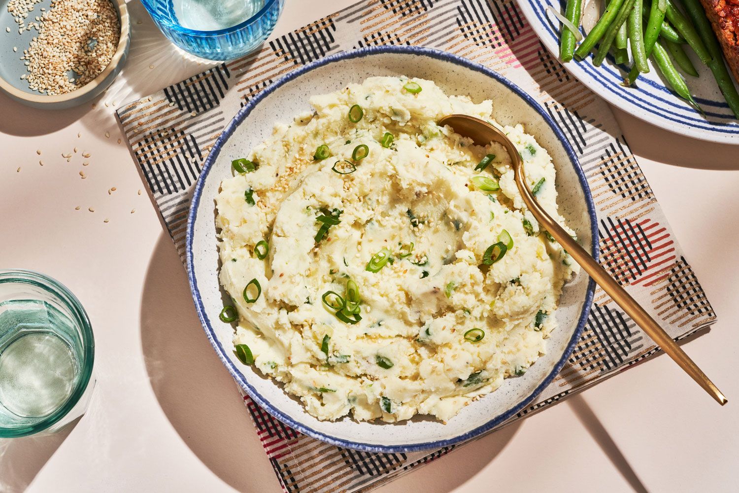 Toasted Sesame Oil Mashed Potatoes-image