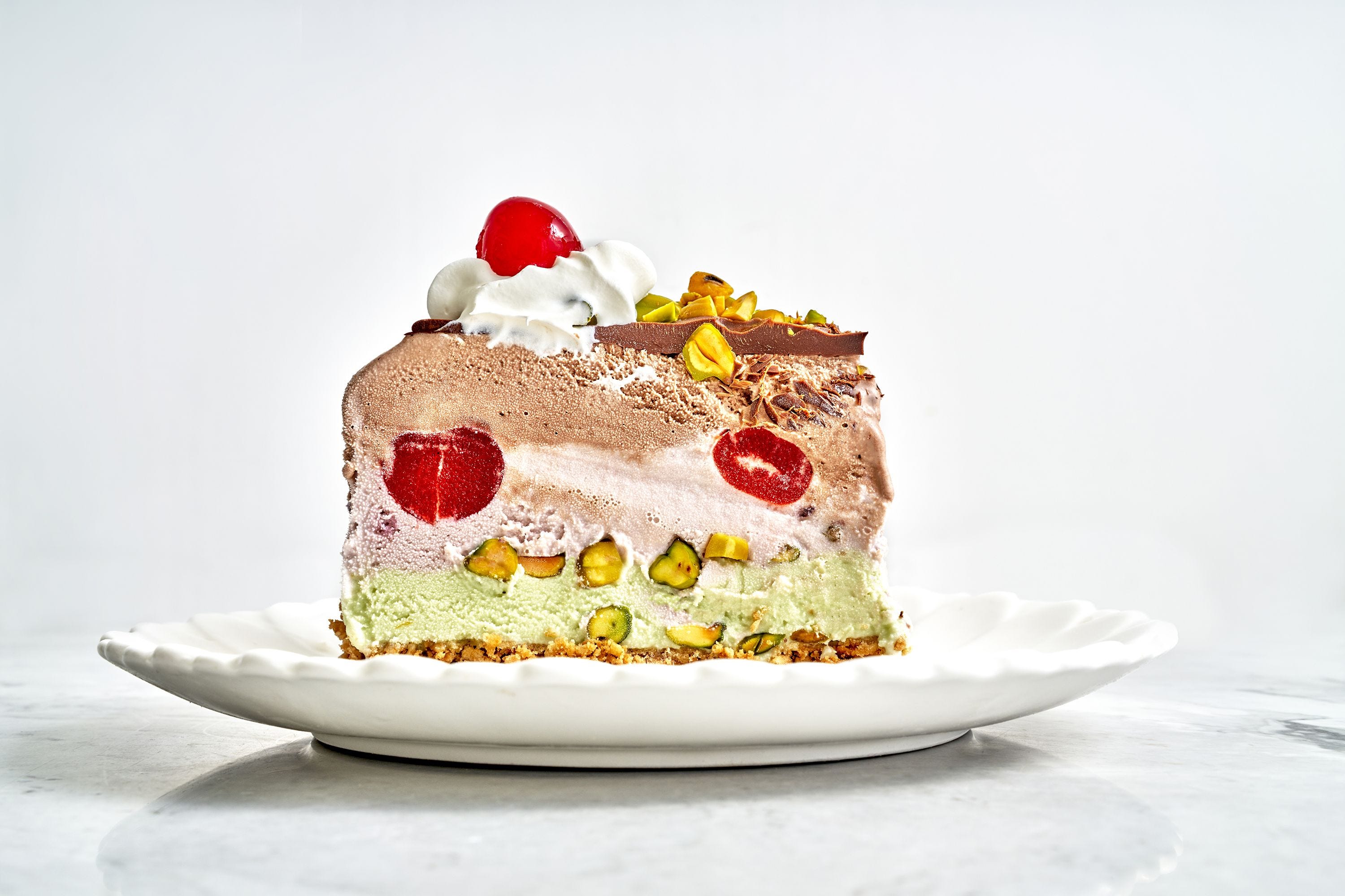 Spumoni Ice Cream Cake Is 10x More Fun Than A Sundae