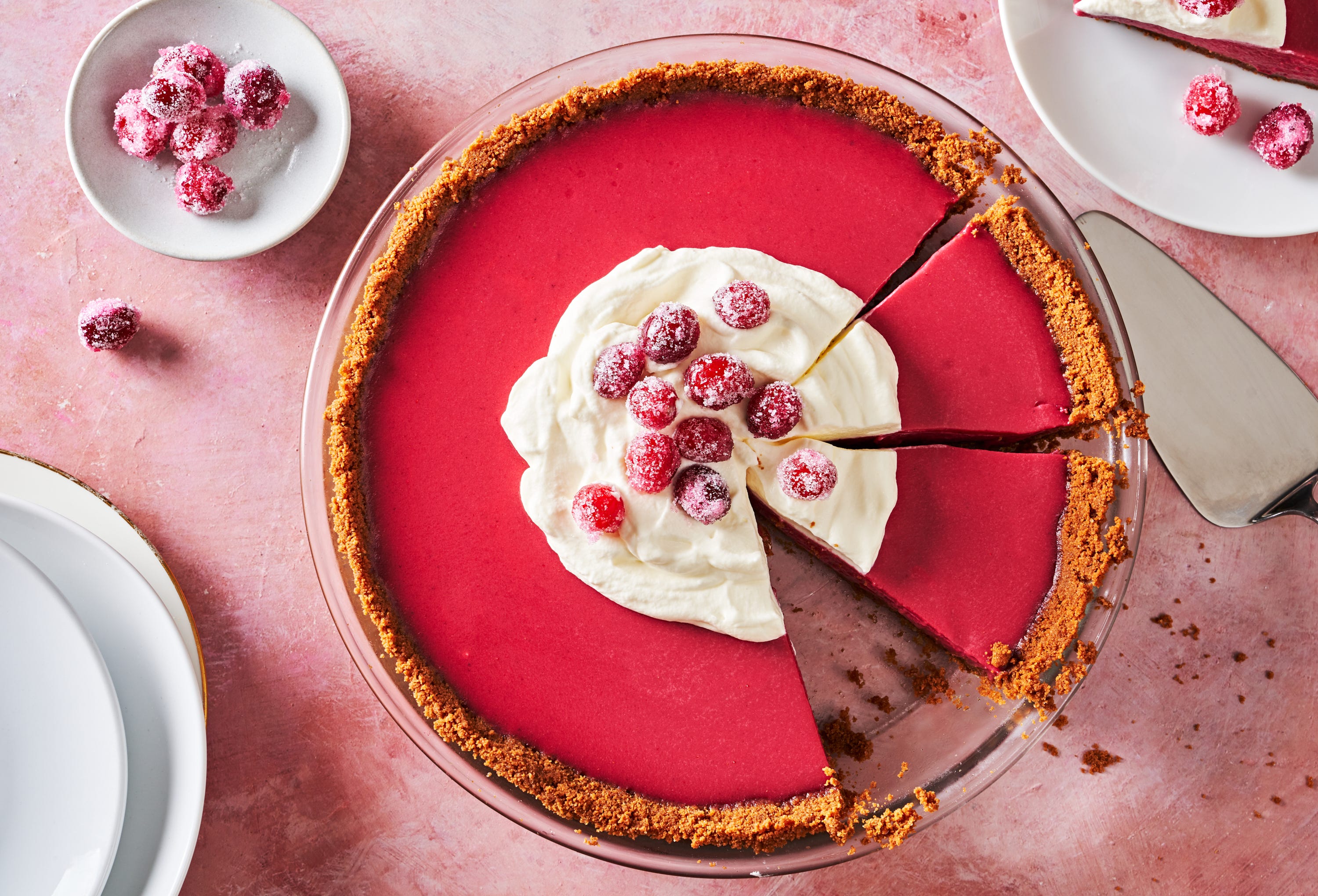 The Crust On This Cranberry-Coconut Pie Tastes Like Cookie Butter