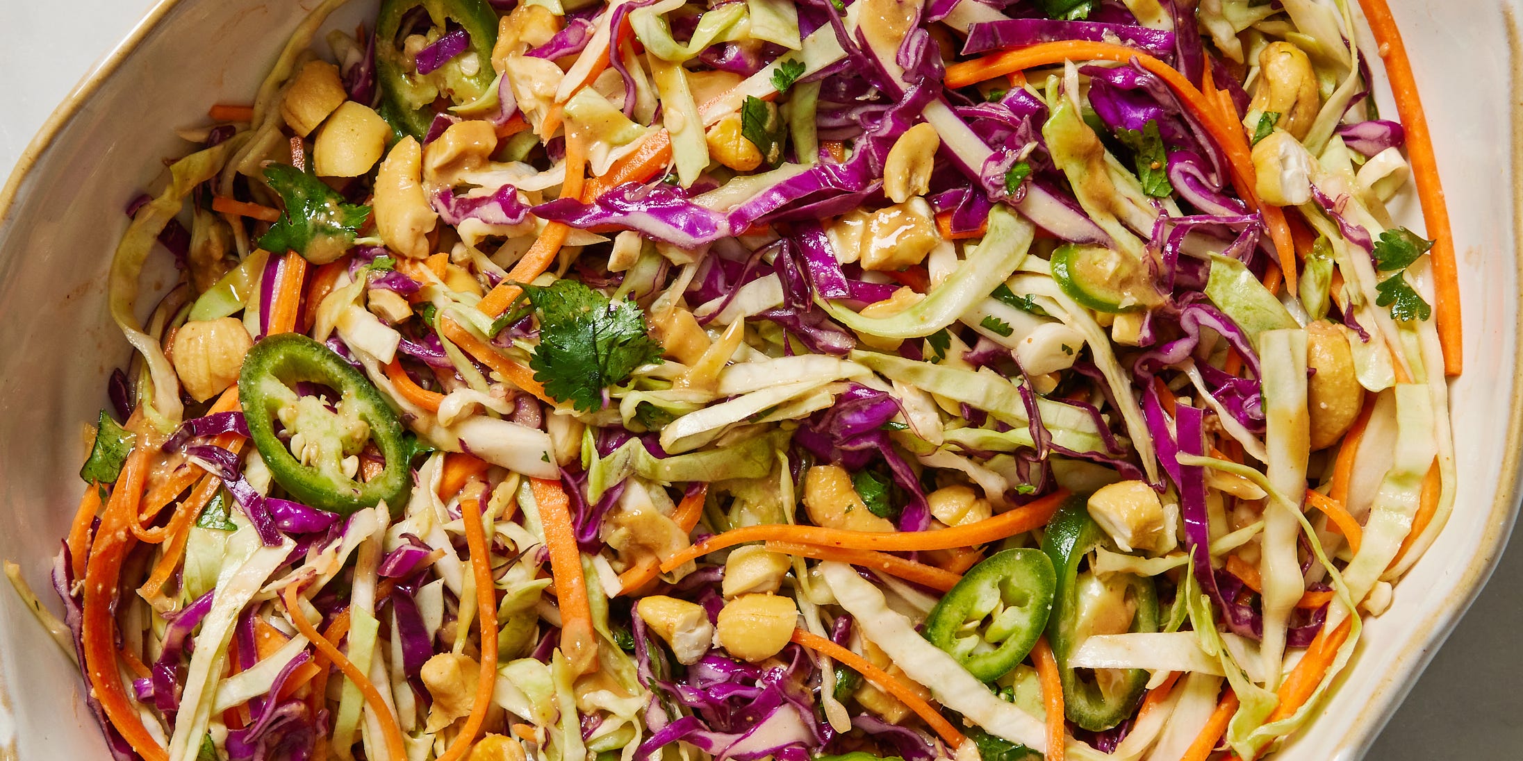 This Thai-Style Slaw Brings The Flavor & Crunch To Any Meal