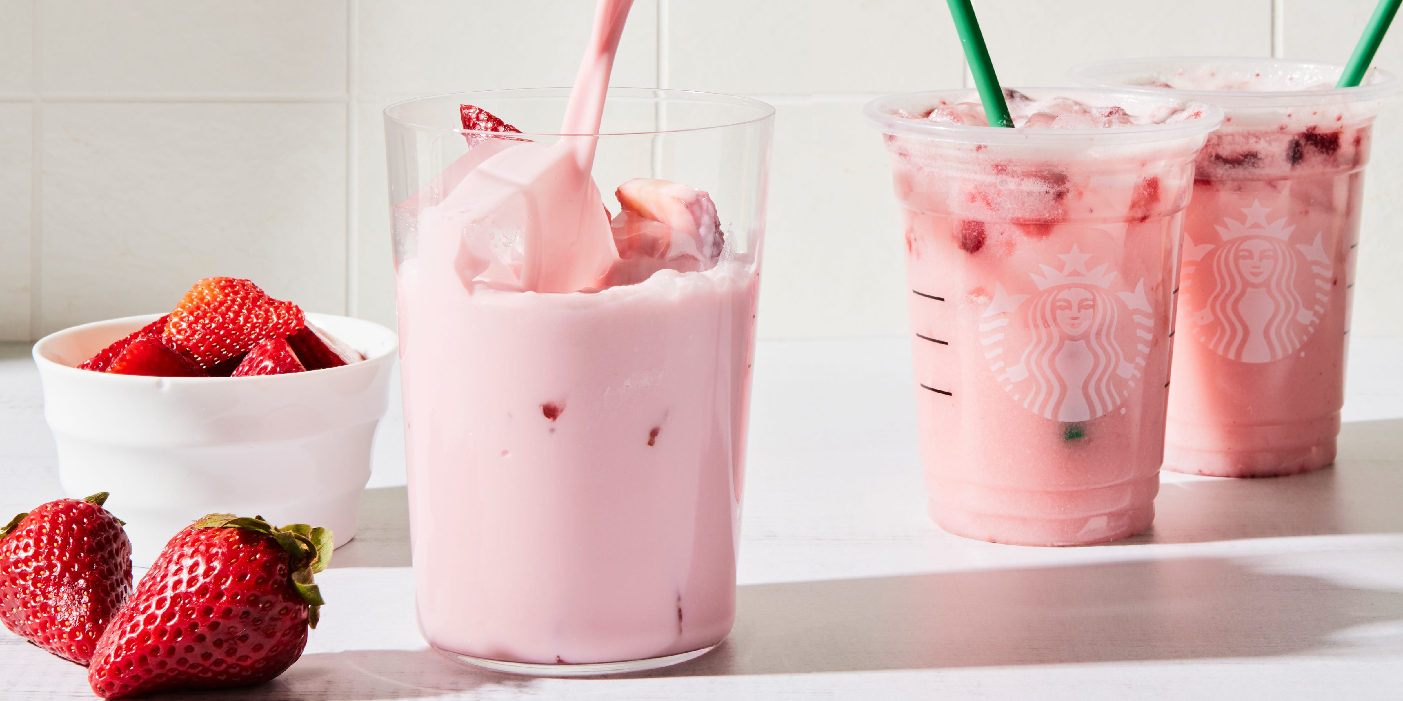 Copycat Starbucks Pink Drink