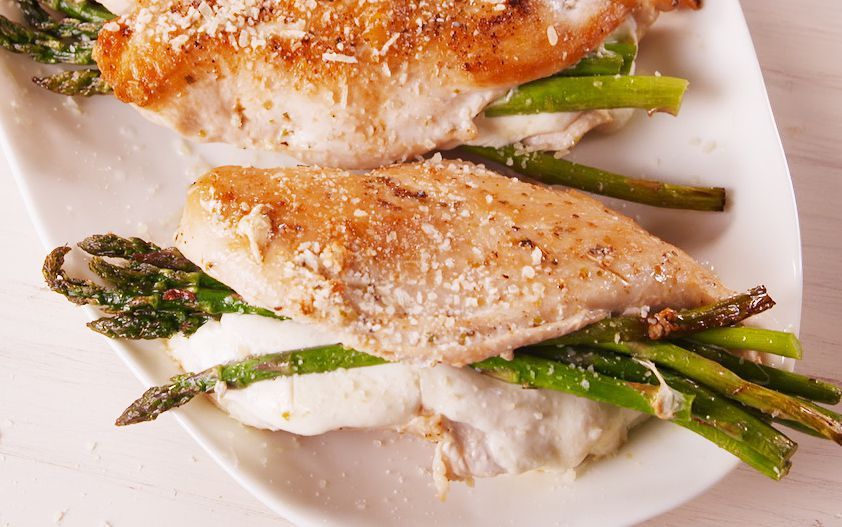 Chicken breast and asparagus recipes