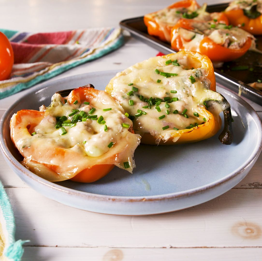 These Bell Pepper Tuna Melts Are Deliciously Low-Carb