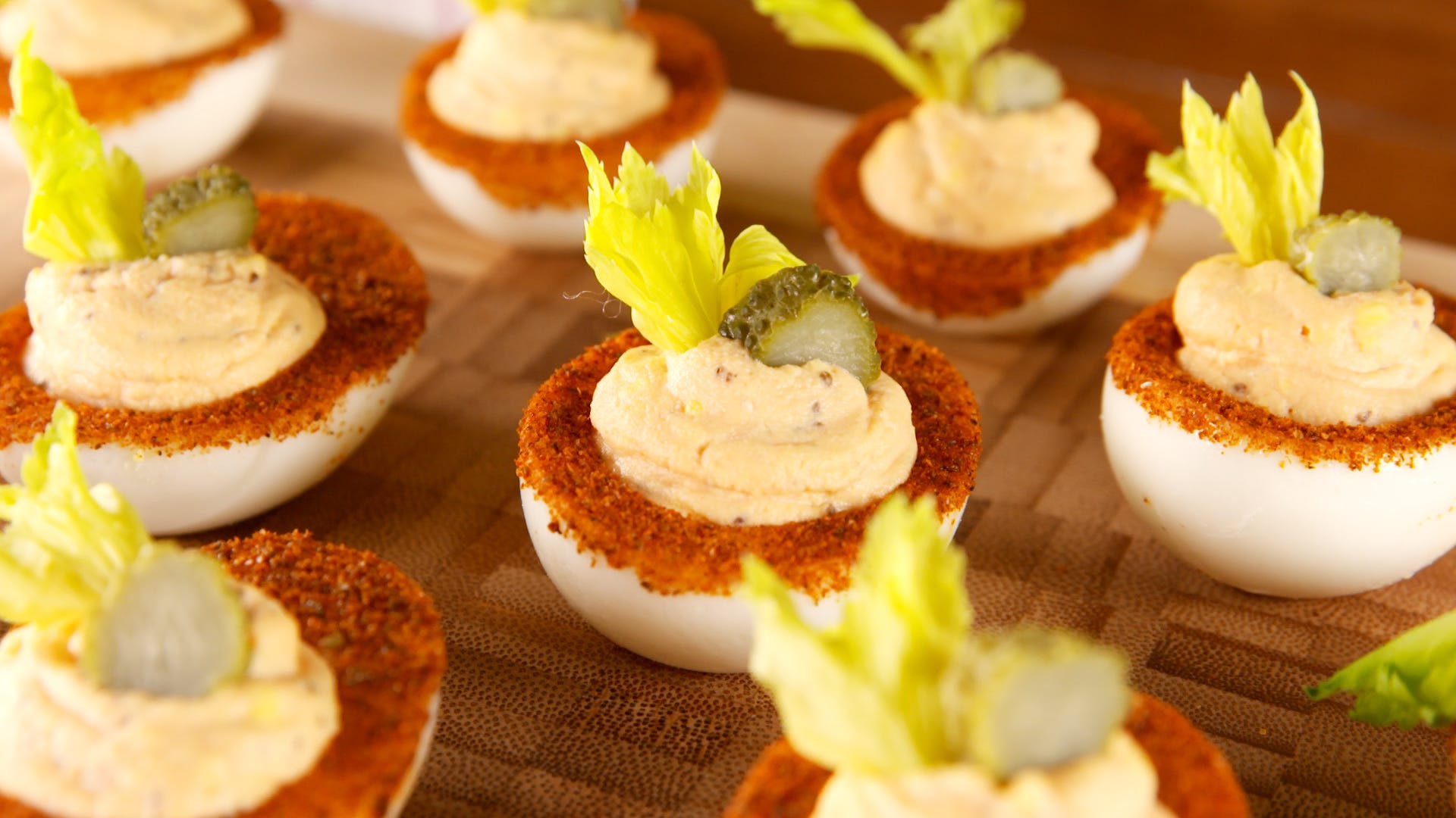 Bloody Mary Deviled Eggs = The Genius Party App You Never Knew You Needed