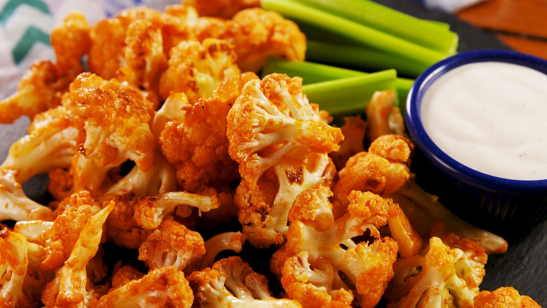 Best Buffalo Cauliflower Bites Recipe How To Make Buffalo Cauliflower Bites