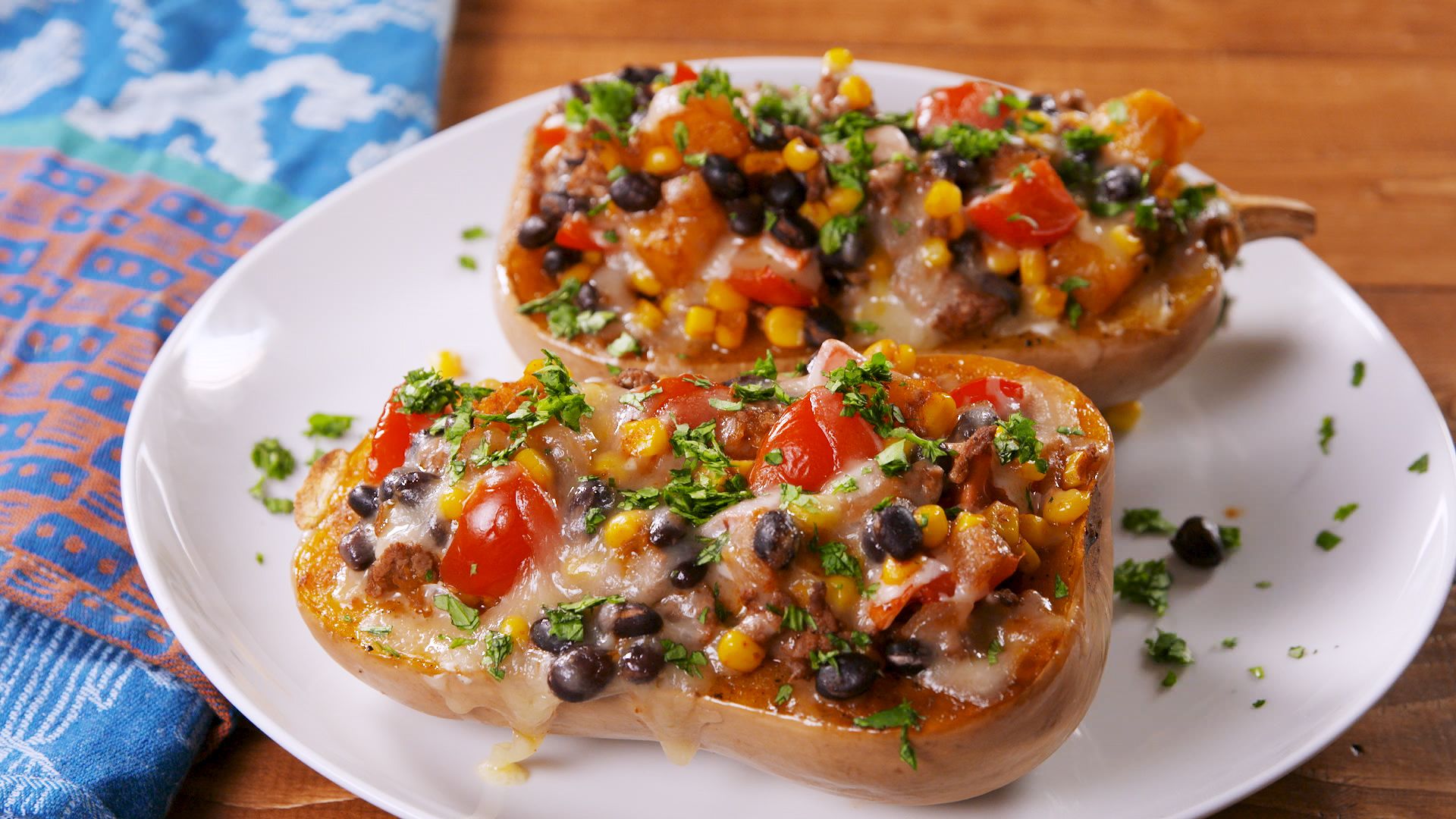 Burrito Butternut Squash Boats-image