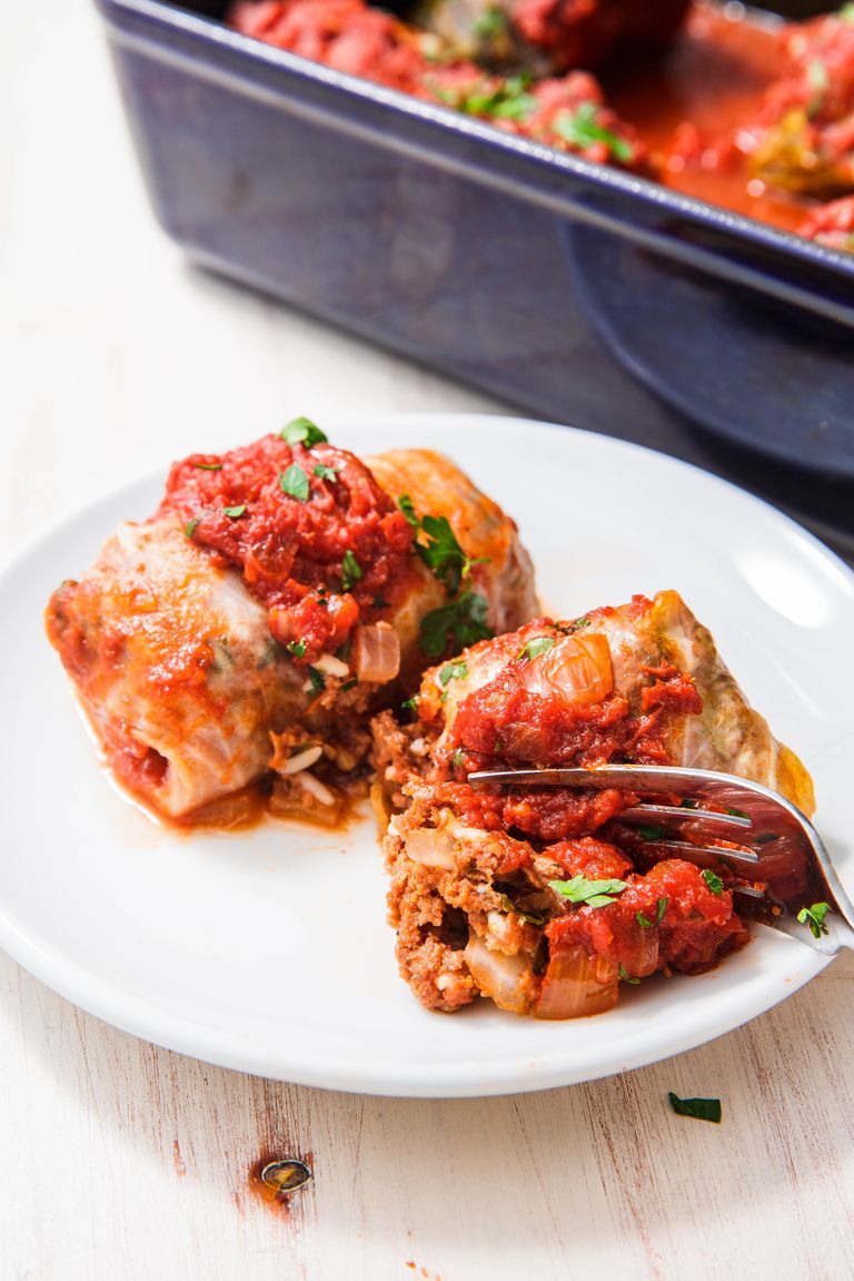 25 Easy Healthy Dinner Recipes - Stuffed Cabbage