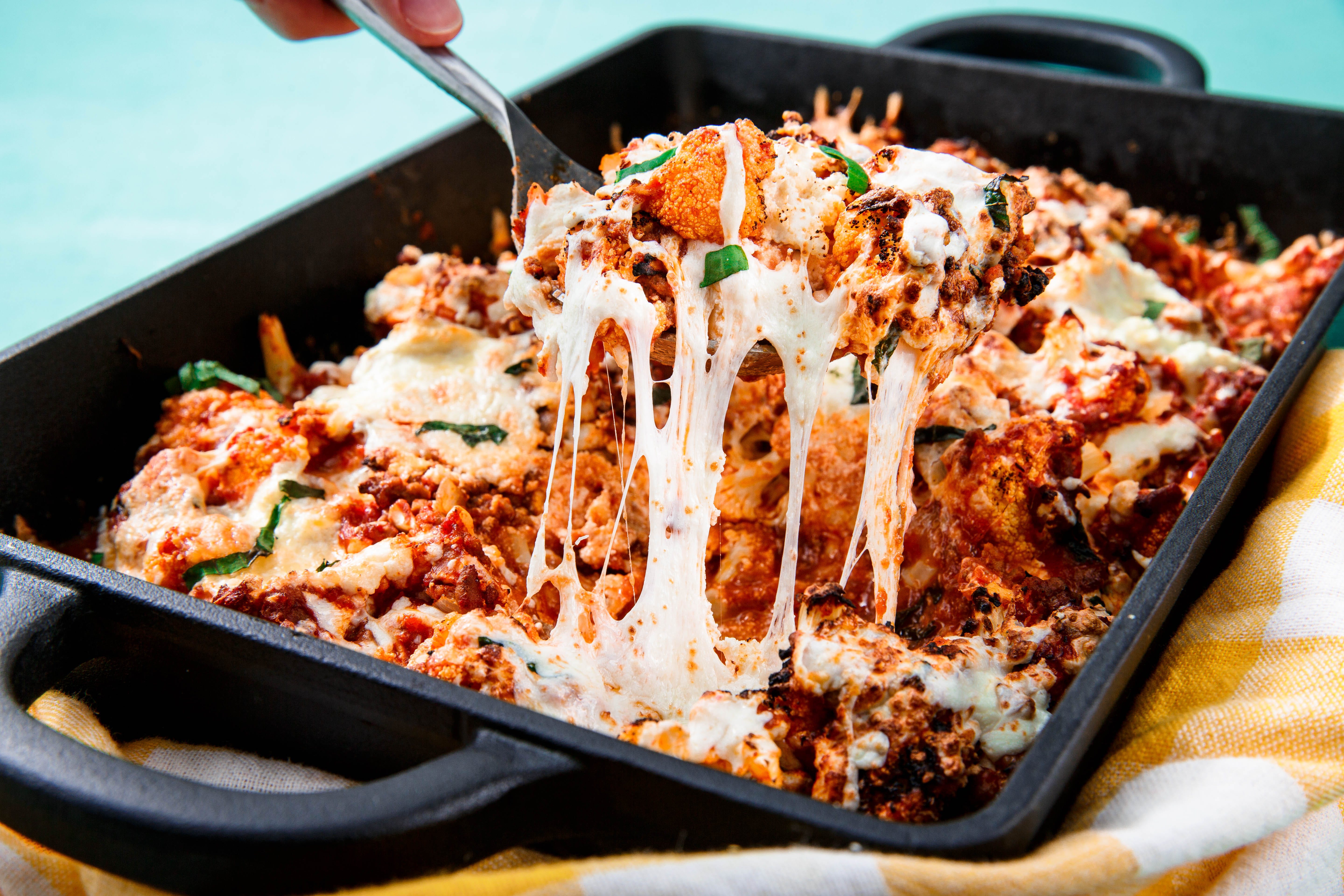 Cauliflower Baked Ziti Will Be Your New Low-Carb Go-To