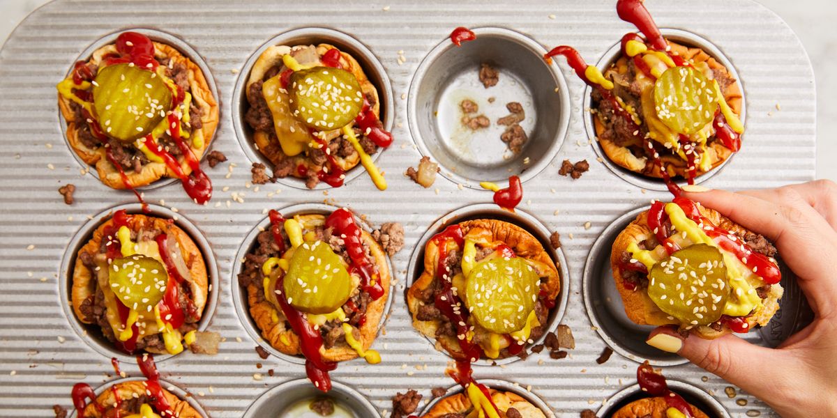 Cheeseburger Cups = Muffin Tin Hack Of The Century