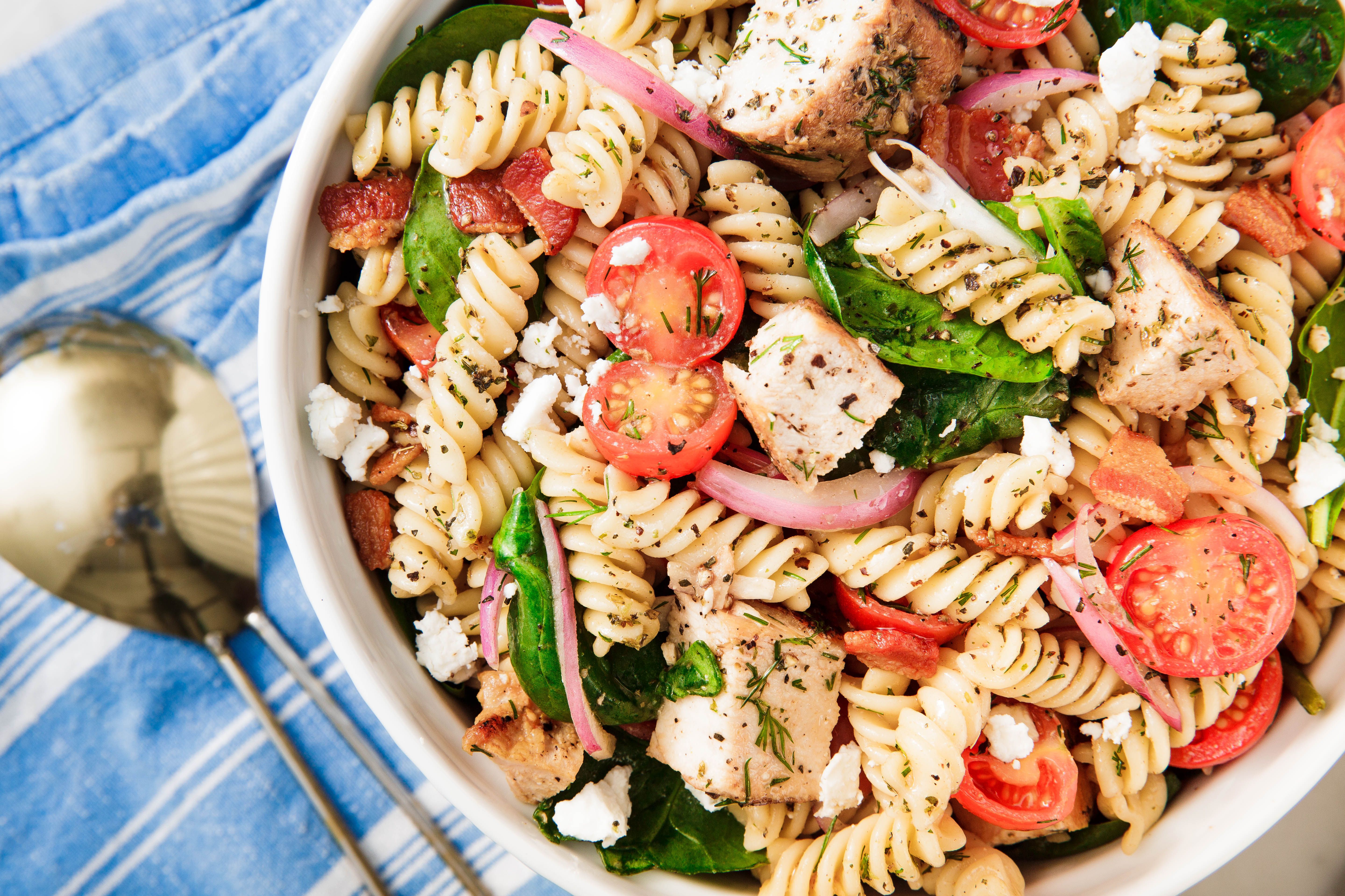 Shrimp Pasta Salad Recipe With Ranch Dressing