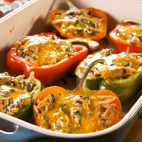 Best Creamy Chicken Stuffed Peppers Recipe How To Make Creamy Chicken Stuffed Peppers,What Temp To Cook Chicken Breast In Oven