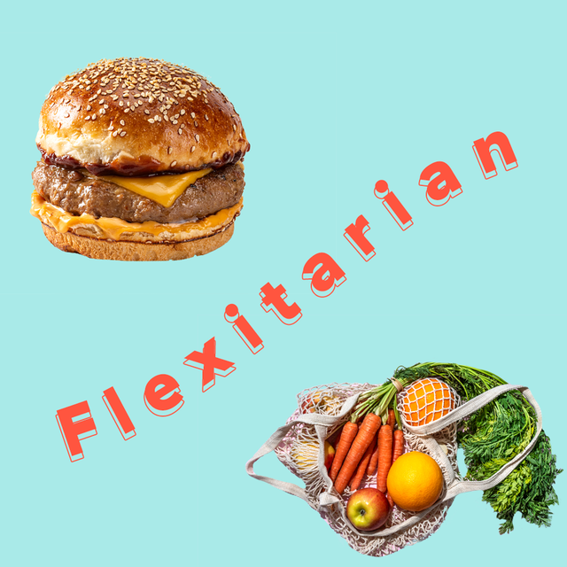 flexitarian burger vegetables fruit cooking meat vegan