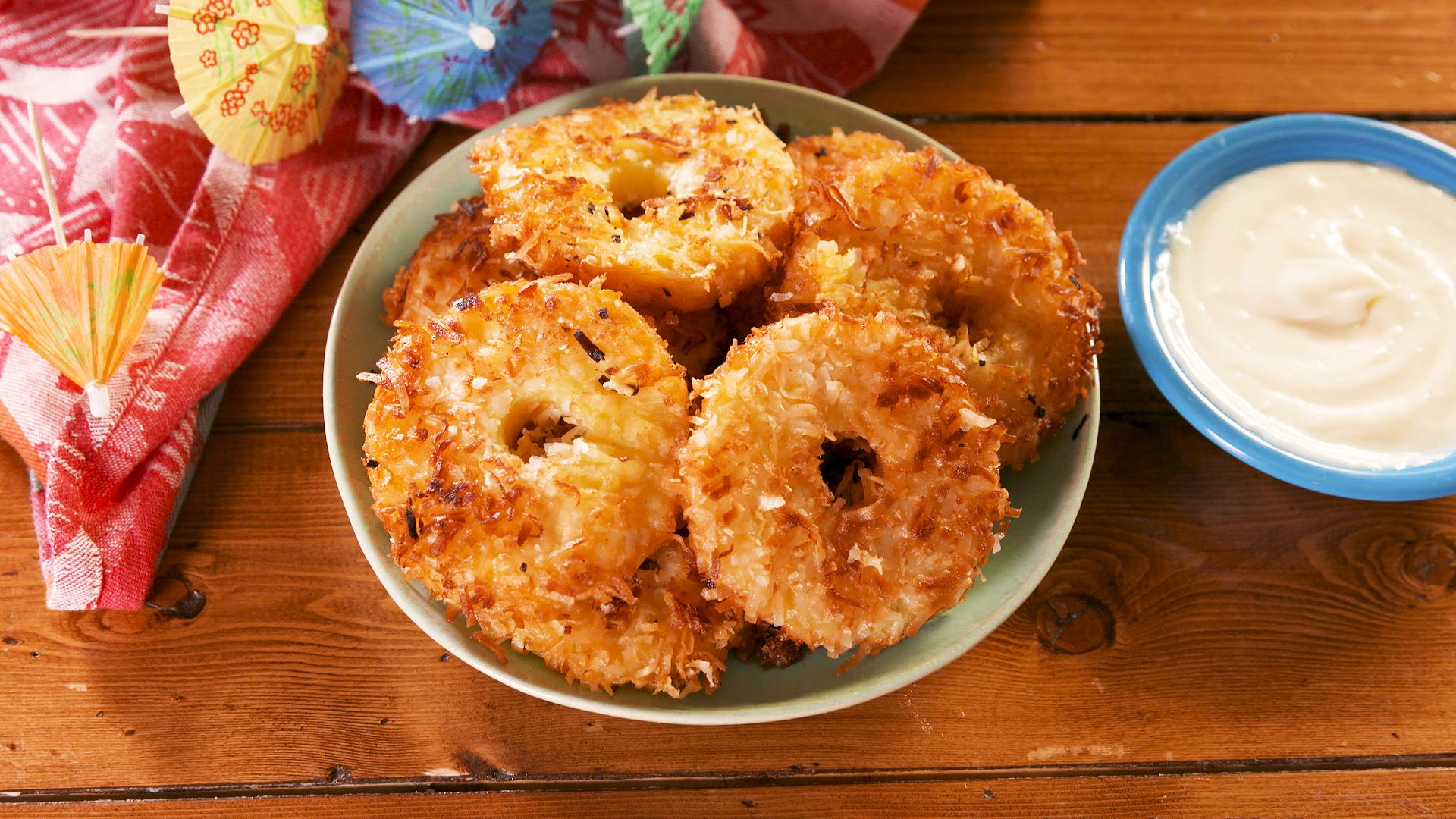 Fried Piña Colada Rings Are A Taste Of Boozy Paradise