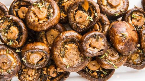 Garlic Butter Mushrooms >>> Every Other Veggie Side