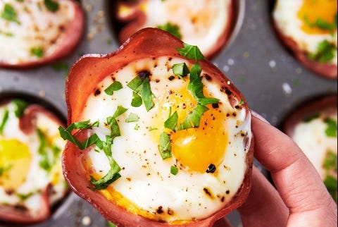 Ham And Cheese Egg Cups - Delish.com