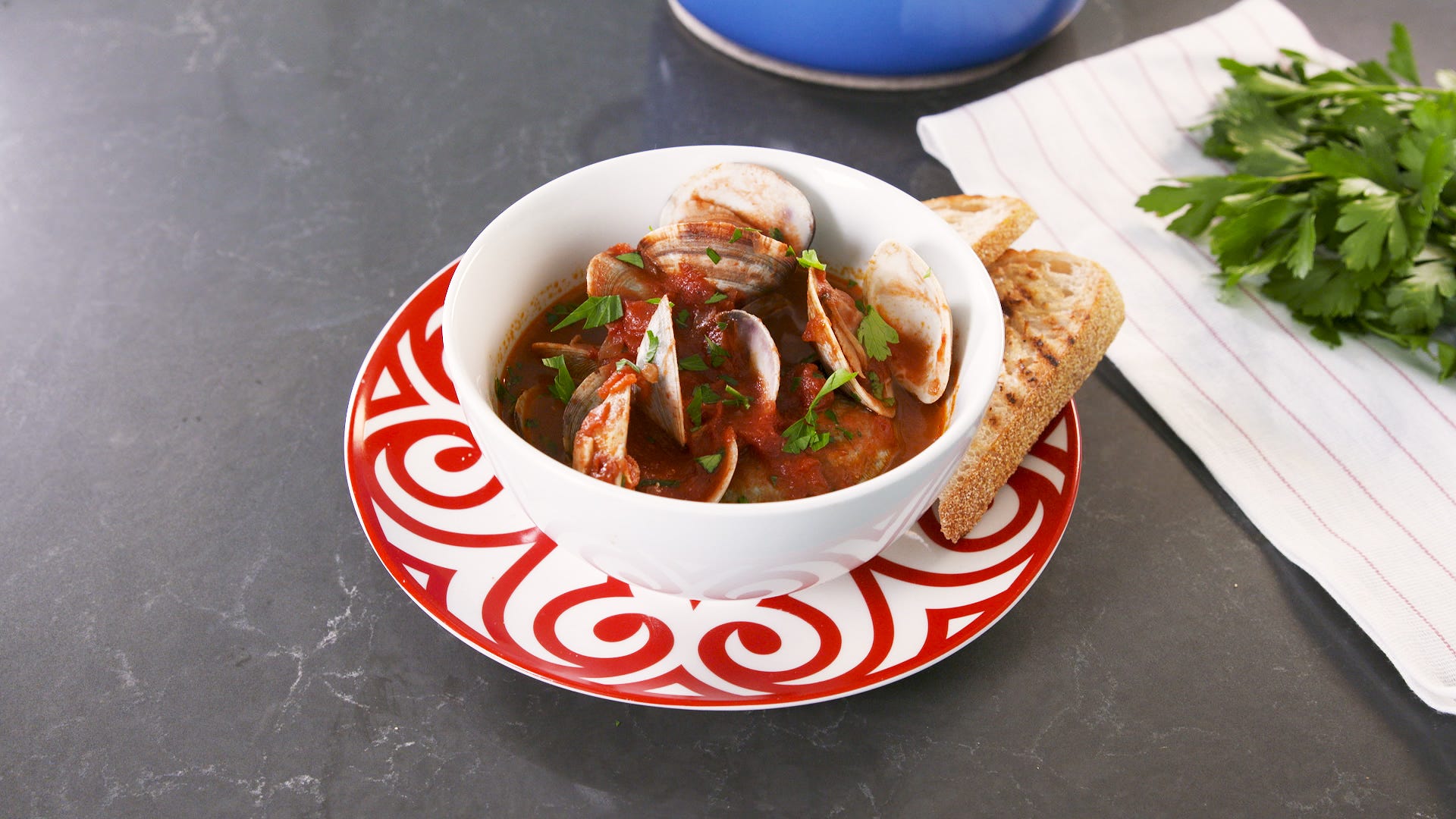 Harissa Clams Are Perfectly Spicy