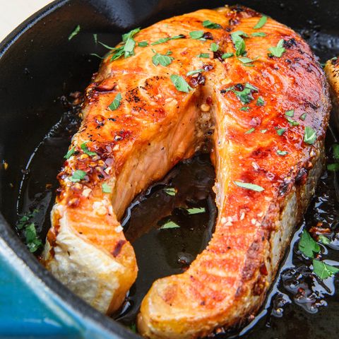 Best Salmon Steak Recipe - How To Cook Salmon Steak