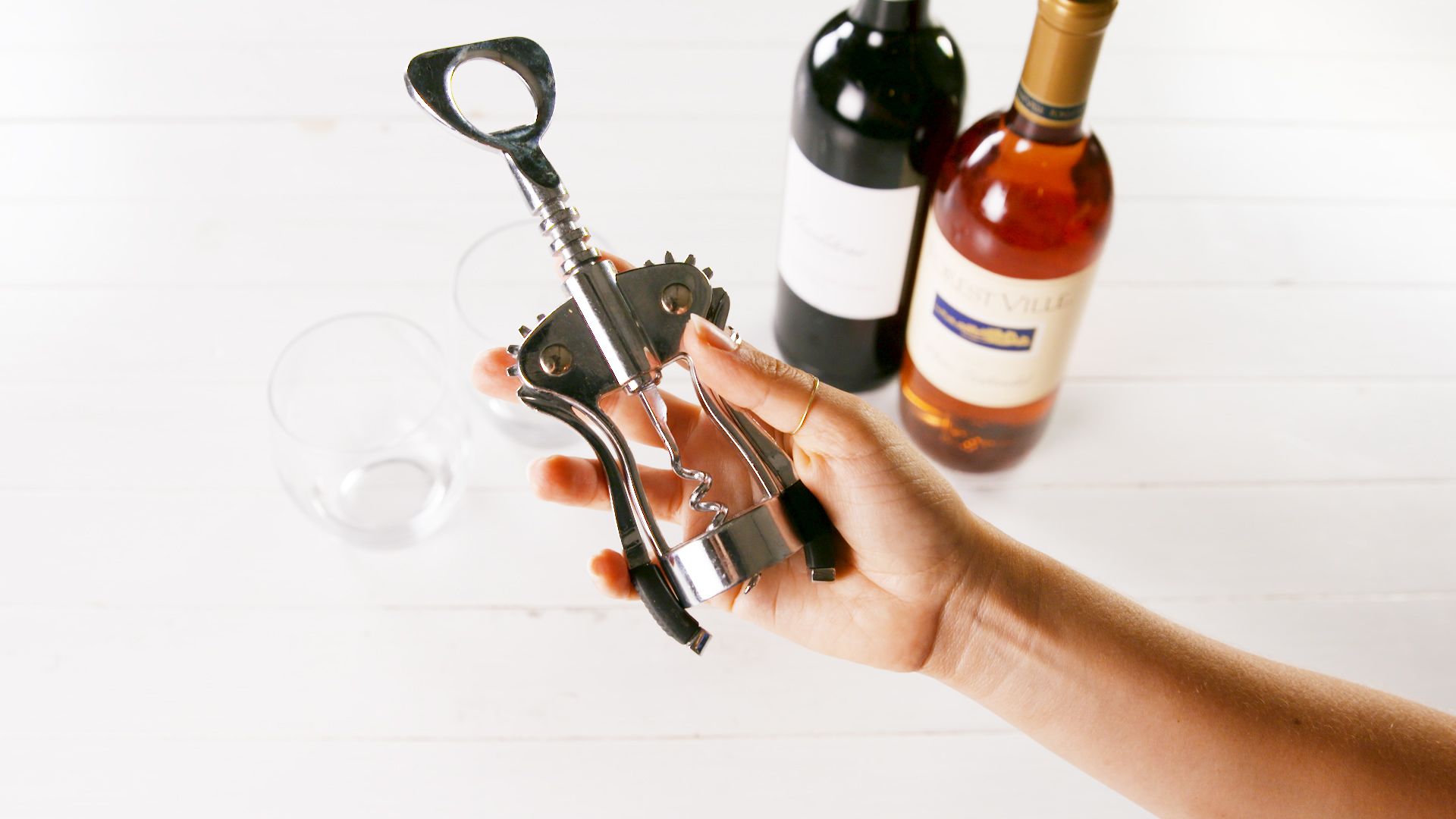 how to use a bottle opener