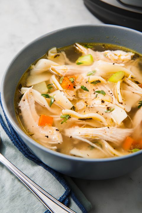 Instant Pot Chicken Noodle Soup - Delish.com