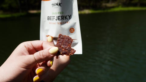 Creo que Jerky es sésamo teriyaki