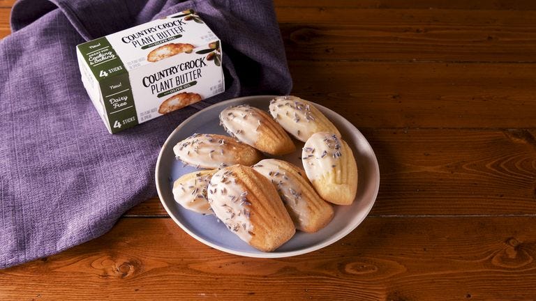 Thank you for voting for Kate's Lavender Madeleines