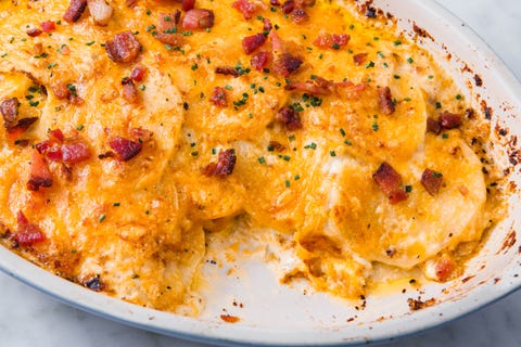 Loaded Scalloped Potatoes - Delish.com