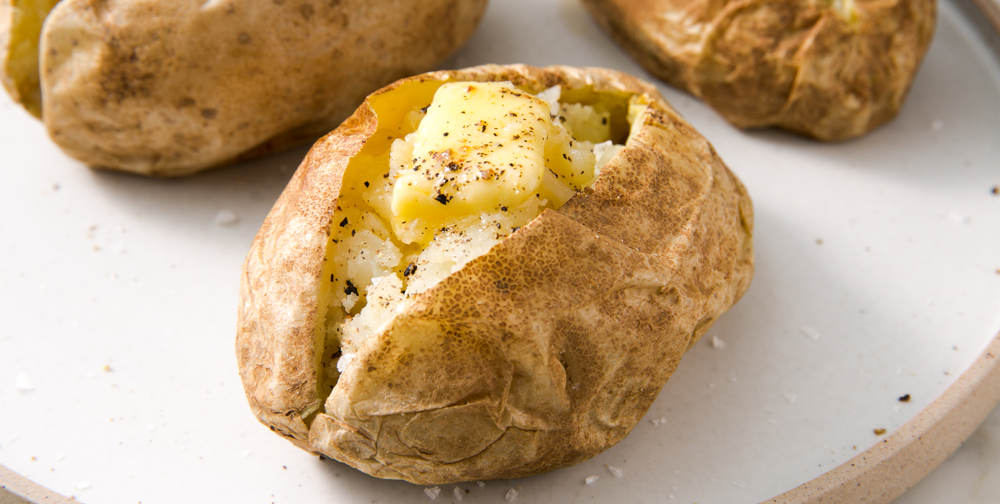 Microwave Baked Potato Recipe - How To Microwave a Baked Potato