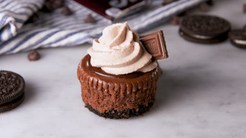 Best Mini Death By Chocolate Cheesecakes Recipe How To Make Mini Death By Chocolate Cheesecakes