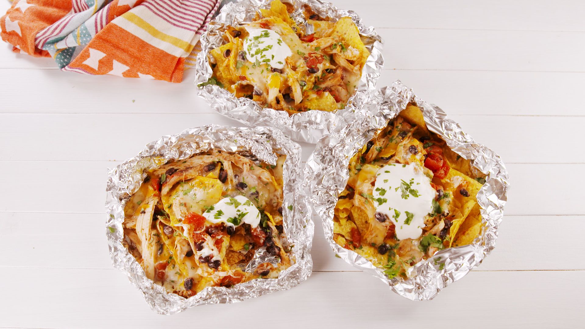 Foil Pack Chicken Nachos-image