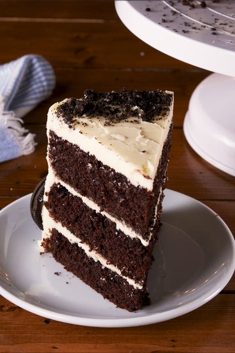 Milk & Oreos Cake - Delish.com