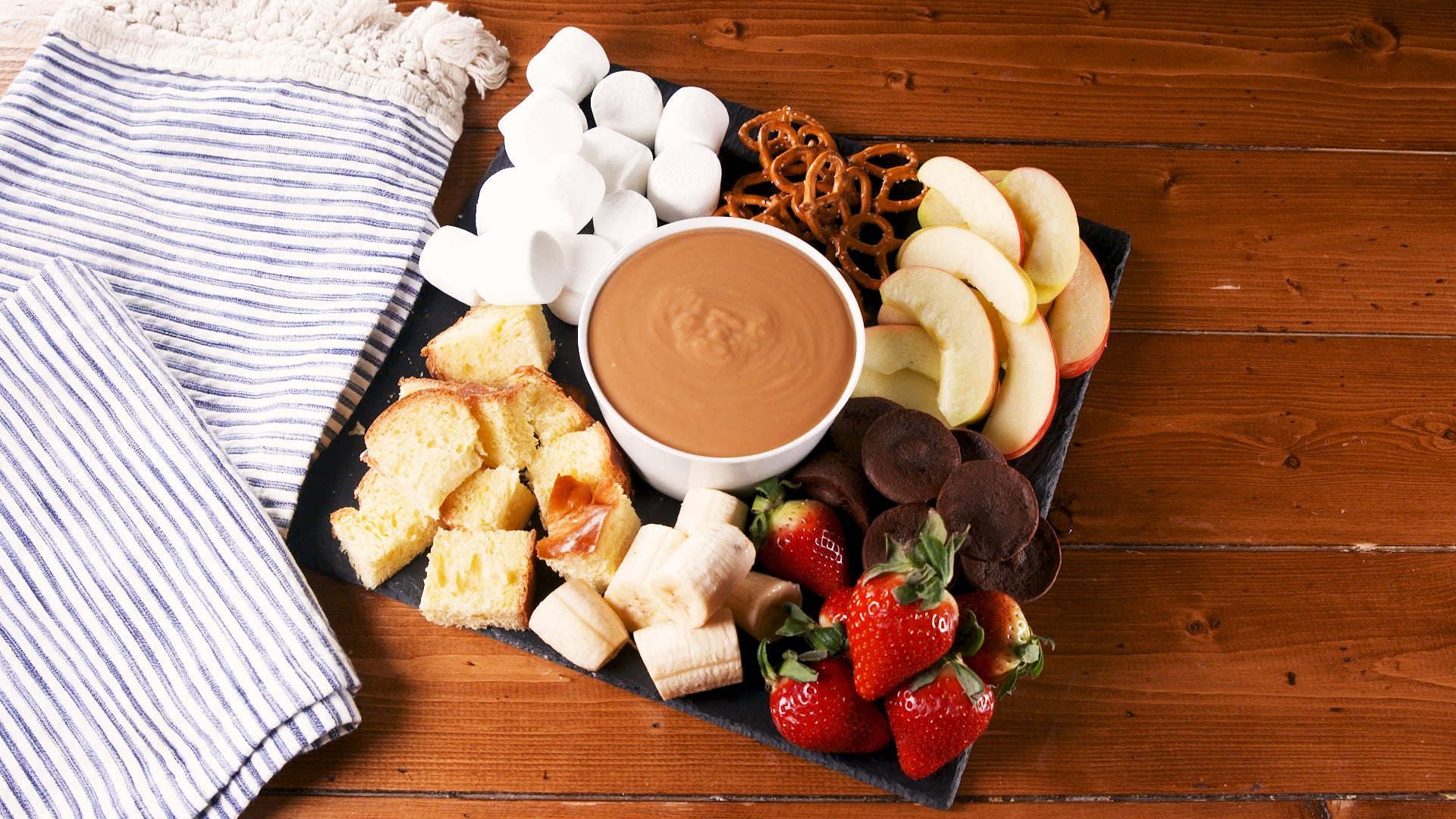 Peanut Butter Fondue Is Perfect For Sweet And Salty Lovers