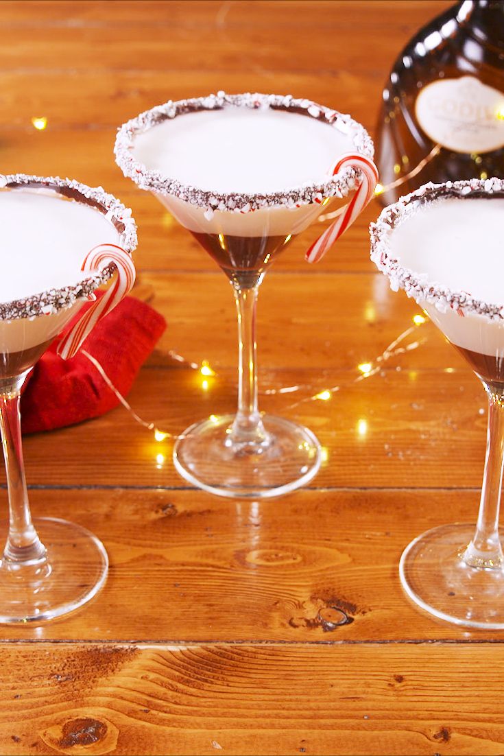 45 Easy Christmas Cocktails Best Recipes For Holiday Alcoholic Drinks
