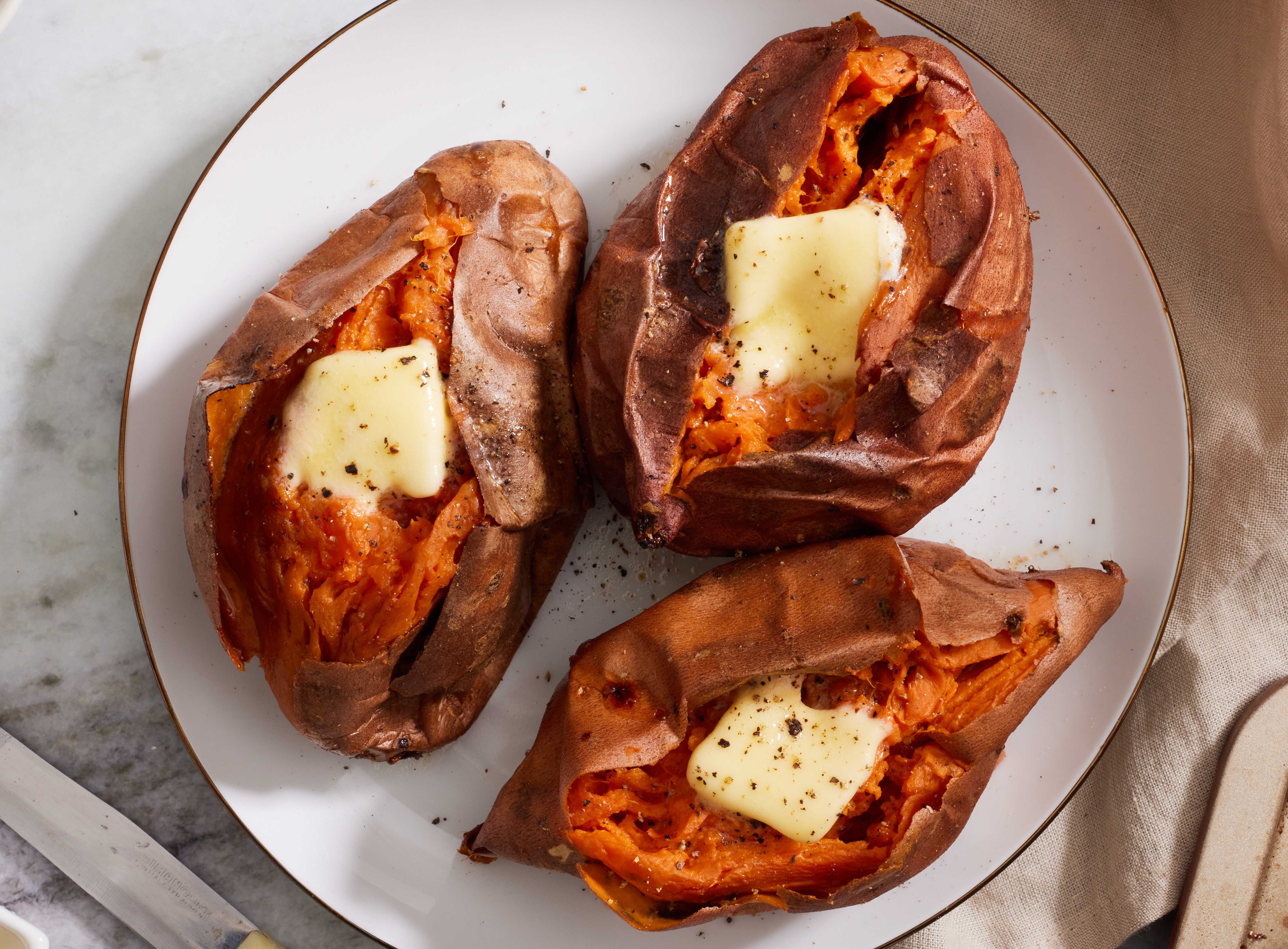 Eat More Super Foods by Trying These Baked Sweet Potatoes