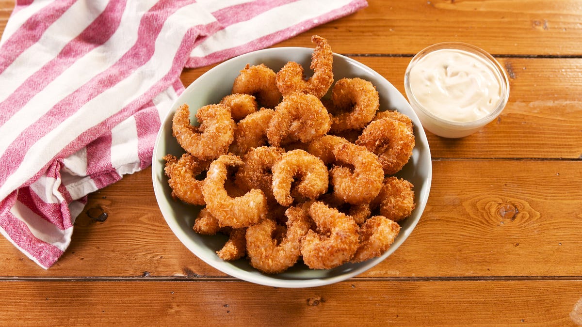 Best Popcorn Shrimp Recipe - How To Make Popcorn Shrimp