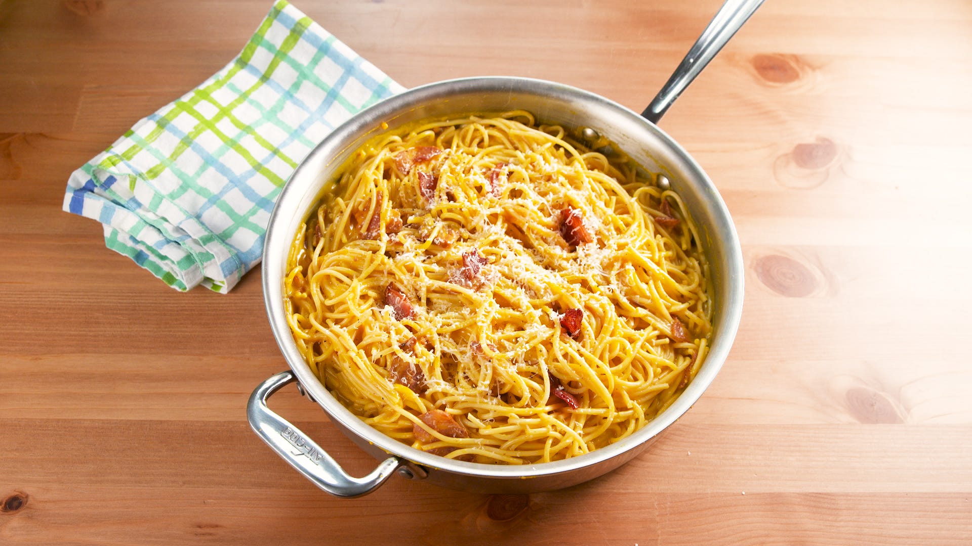 Pumpkin Carbonara Makes The Classic Dish Even More Comforting