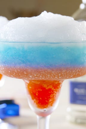 red white and boozy frozen margaritas