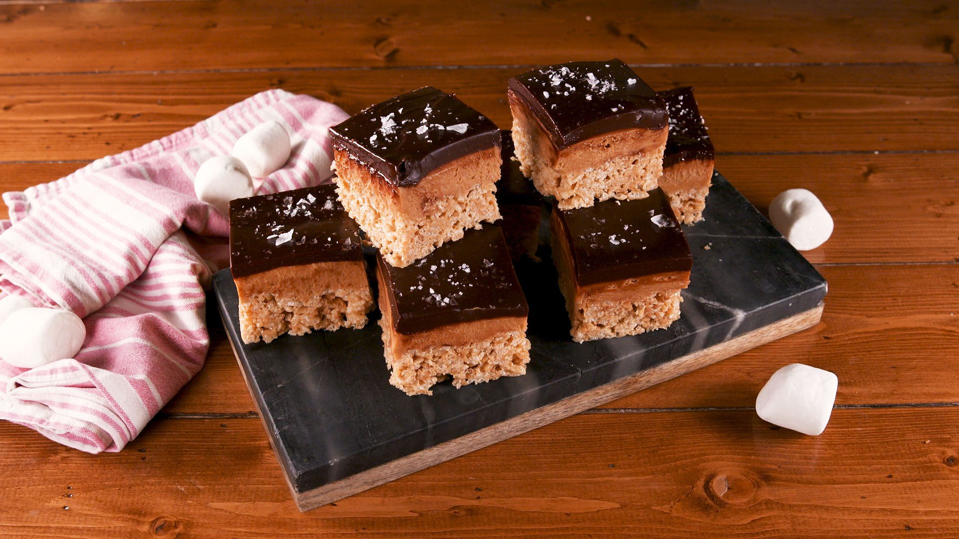 Rice Krispies Buckeye Bars-image