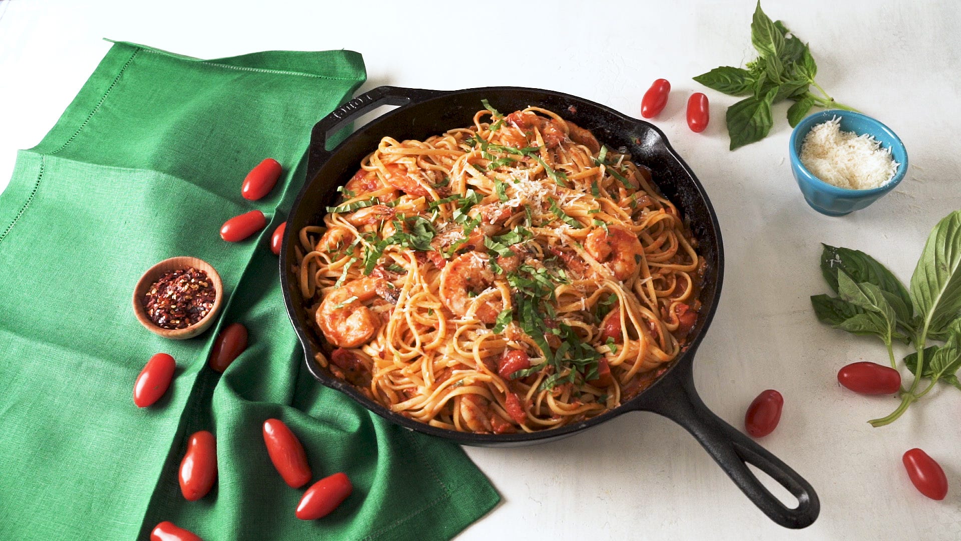 Shrimp Fra Diavolo Is Ready In The Blink Of An Eye