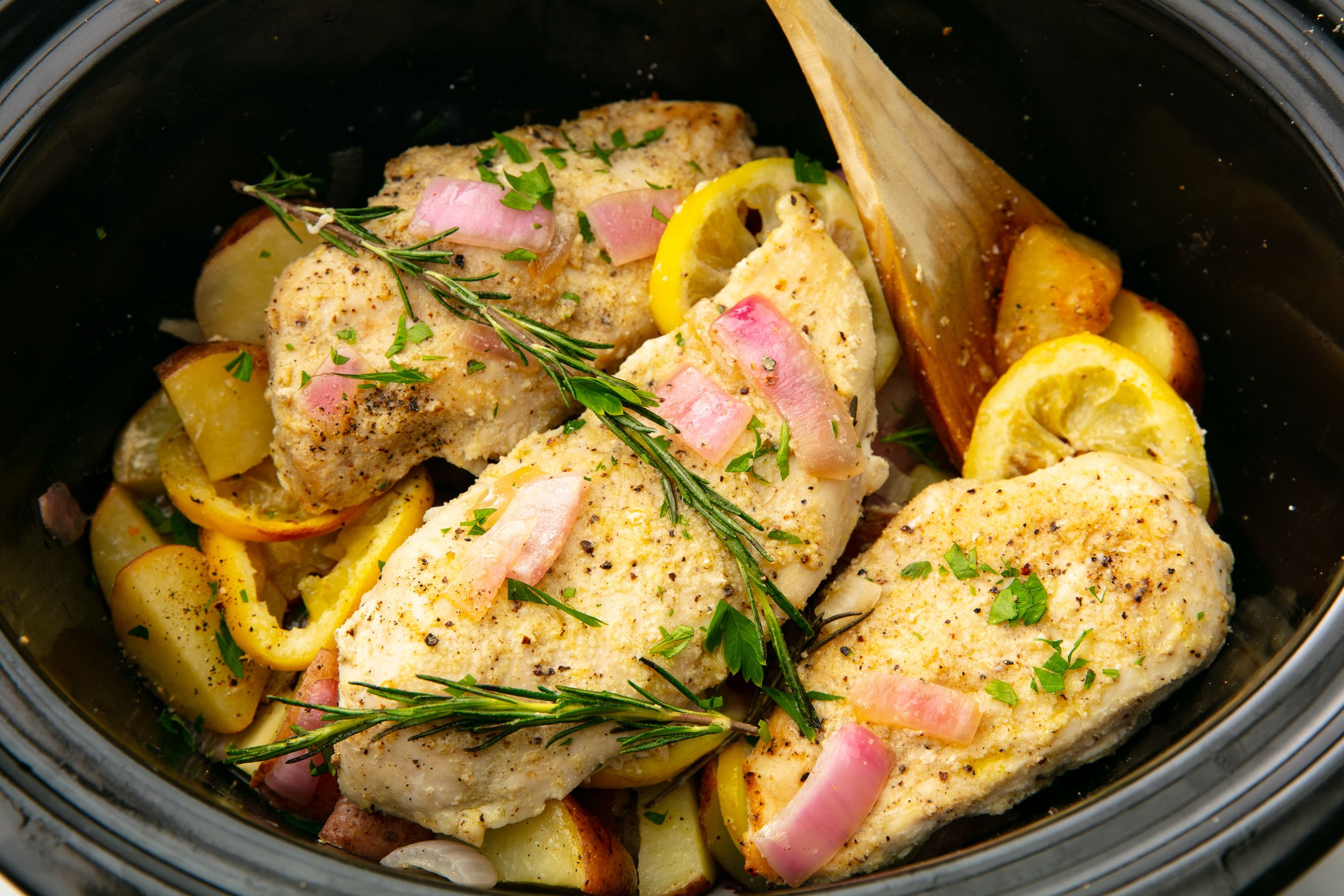 Boneless chicken breast crock pot recipe easy