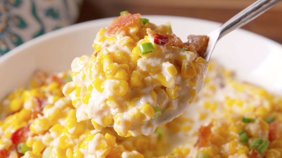 Best Slow Cooker Creamed Corn Recipe How To Make Slow Cooker Creamed Corn Delish Com