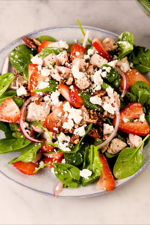 Strawberry Spinach Salad - Delish.com