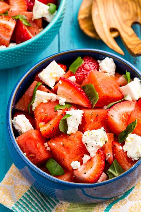strawberry watermelon salad — delish