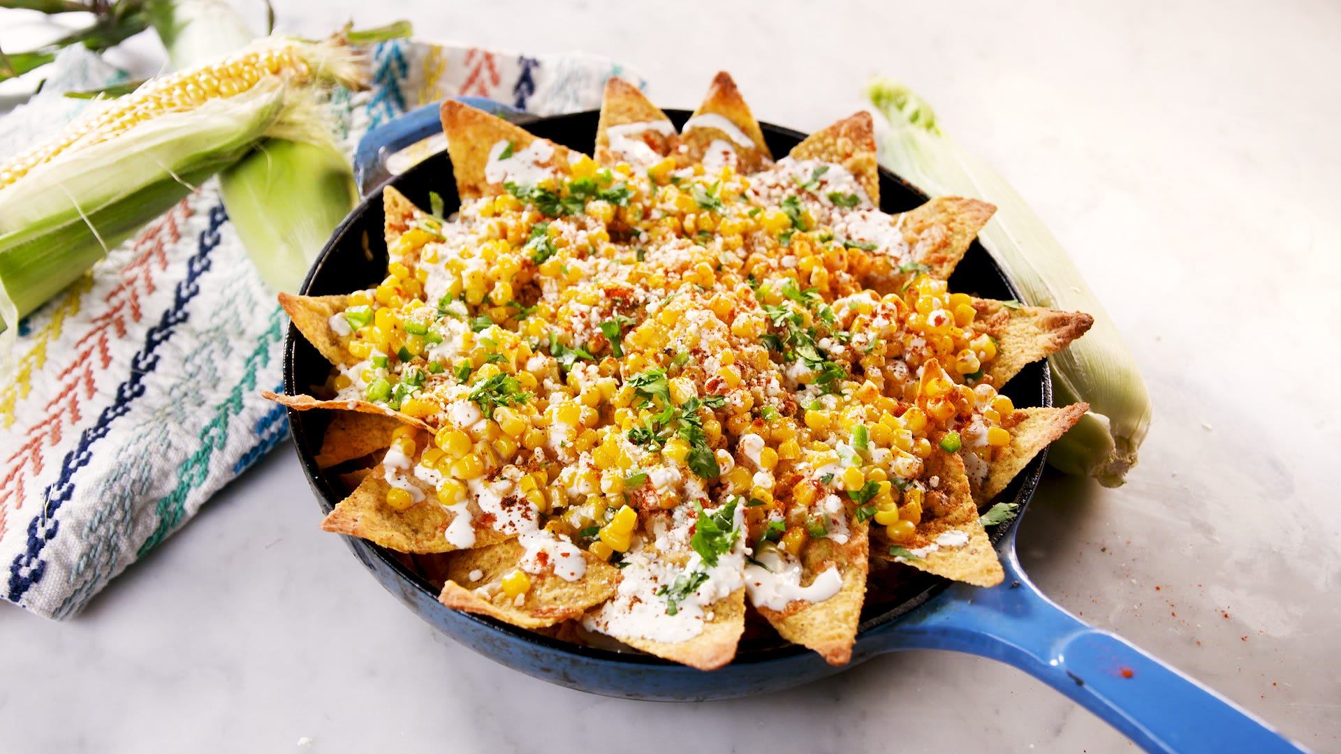 Mexican Street Corn Nachos Taste Even Better Than They Look