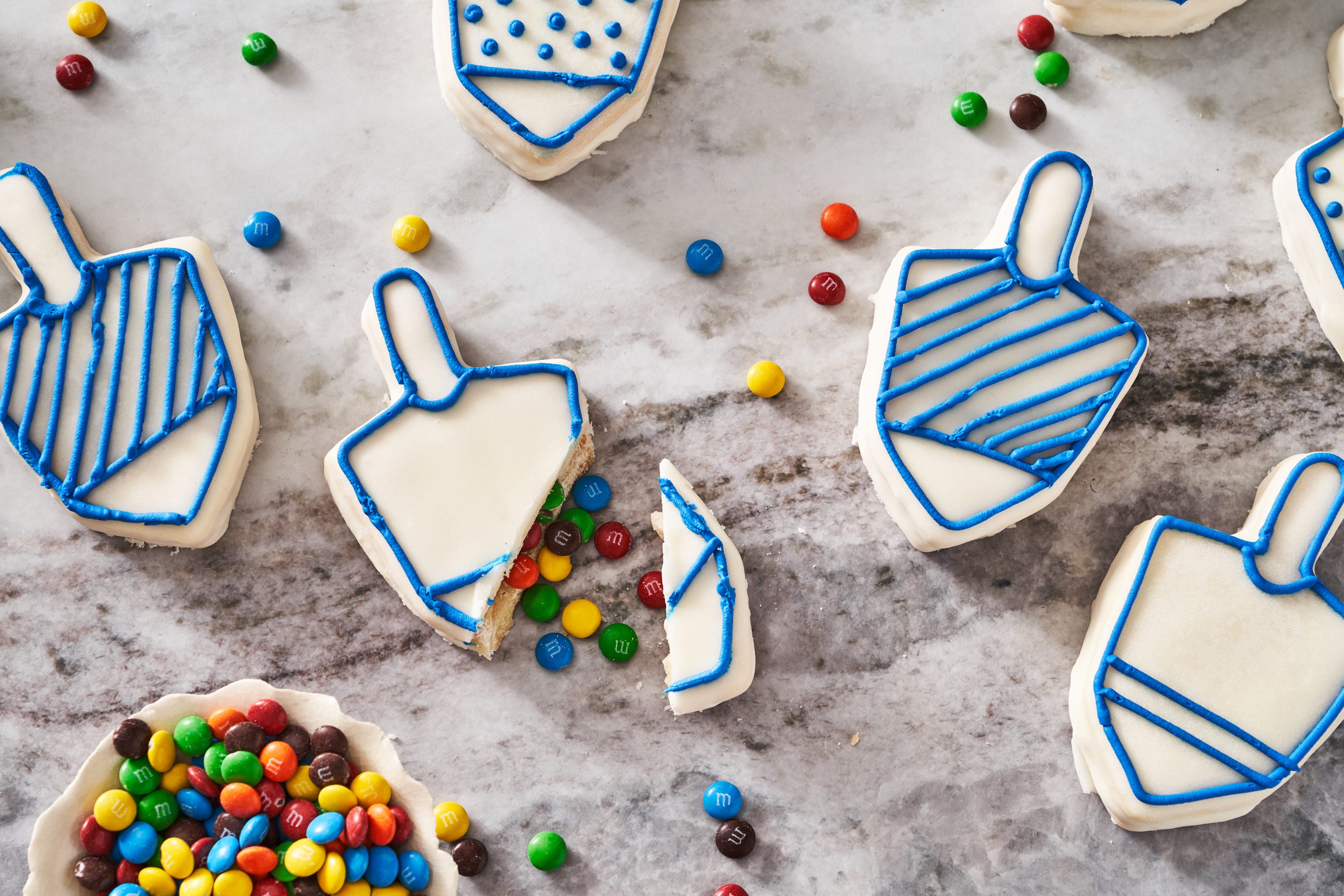 Sugar Cookie Dreidels Are The Best Hack For Store-Bought Dough 🙌